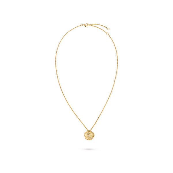 Bouton de Camélia Necklace - 1